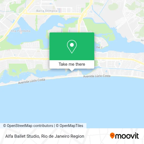 Alfa Ballet Studio map