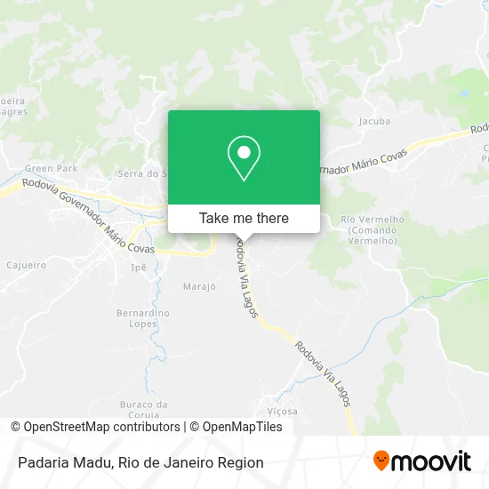 Padaria Madu map
