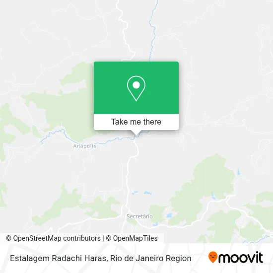 Estalagem Radachi Haras map