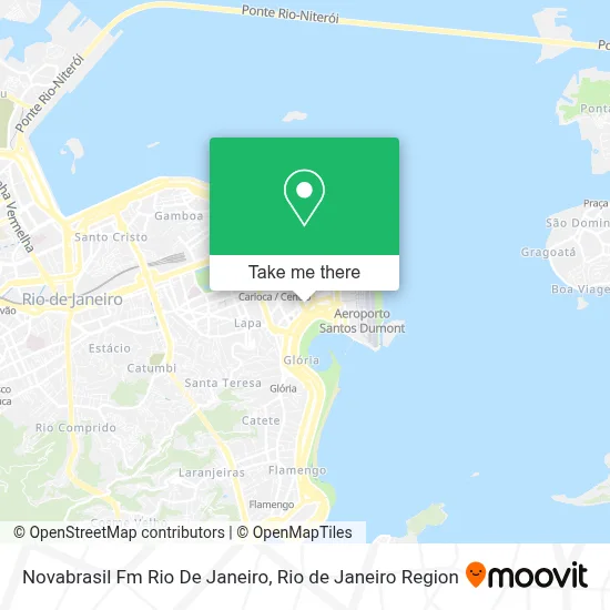Novabrasil Fm Rio De Janeiro map