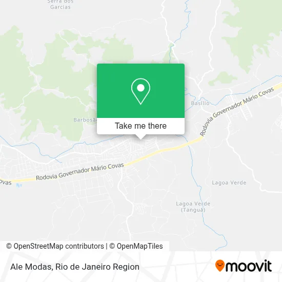 Ale Modas map