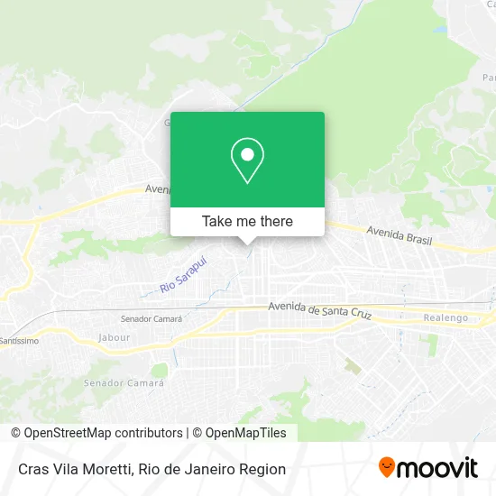 Cras Vila Moretti map