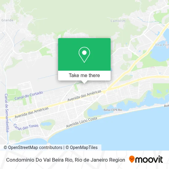 Condominio Do Val Beira Rio map