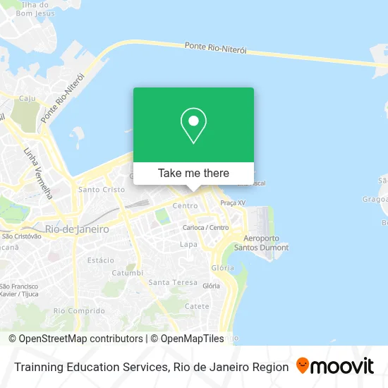 Trainning Education Services map