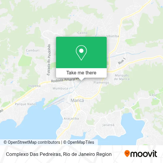 Complexo Das Pedreiras map