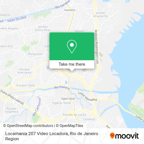 Locamania 207 Video Locadora map