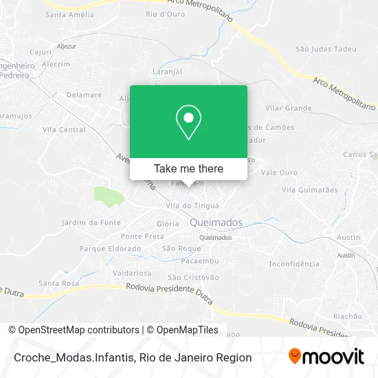 Croche_Modas.Infantis map