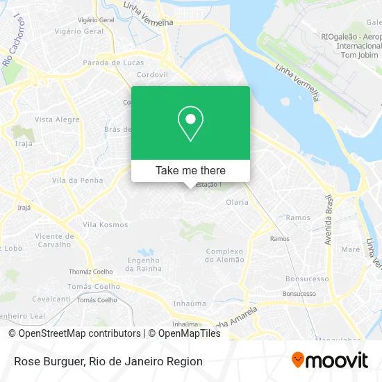 Rose Burguer map