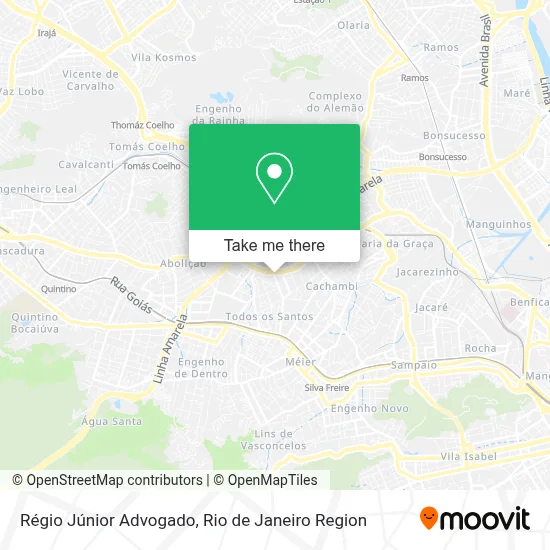 Régio Júnior Advogado map