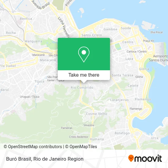 Buró Brasil map