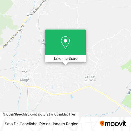 Sítio Da Capelinha map