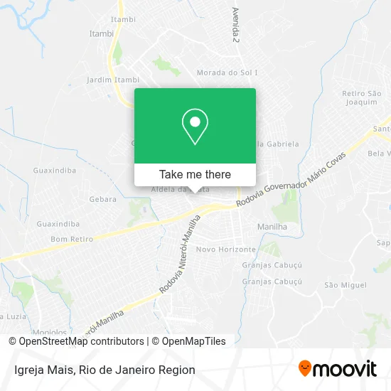 Igreja Mais map