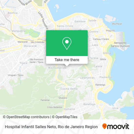 Hospital Infantil Salles Neto map