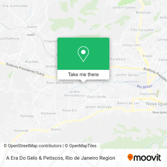 A Era Do Gelo & Petiscos map
