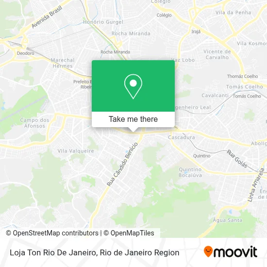 Loja Ton Rio De Janeiro map