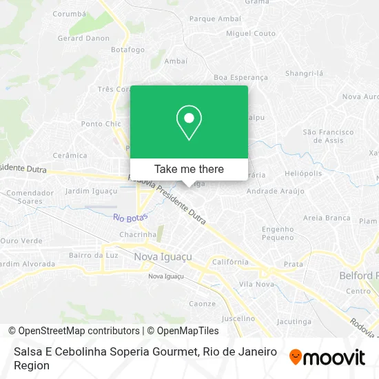 Salsa E Cebolinha Soperia Gourmet map