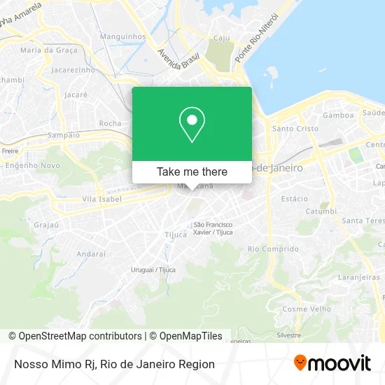 Nosso Mimo Rj map