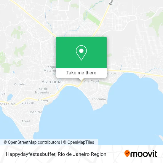 Happydayfestasbuffet map
