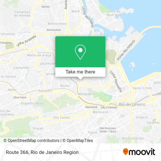 Route 366 map