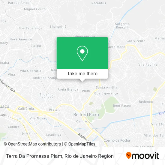 Terra Da Promessa Piam map