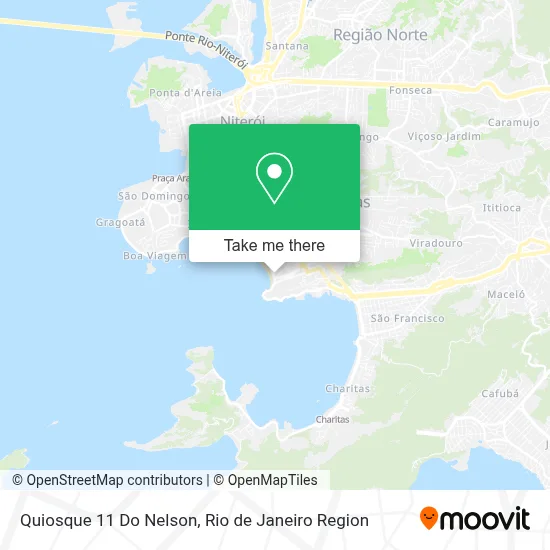 Quiosque 11 Do Nelson map