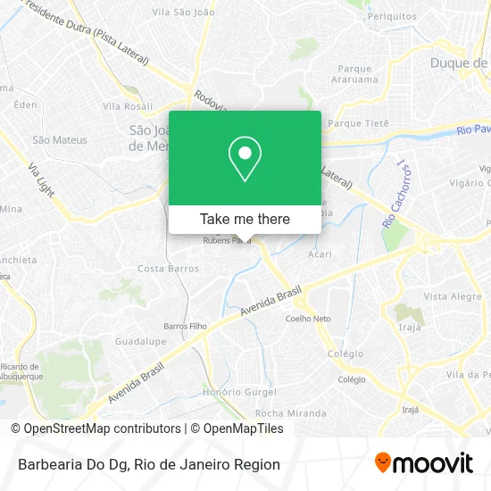 Barbearia Do Dg map