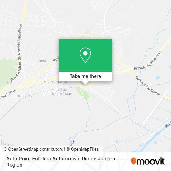 Auto Point Estética Automotiva map