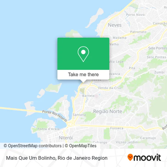 Mais Que Um Bolinho map