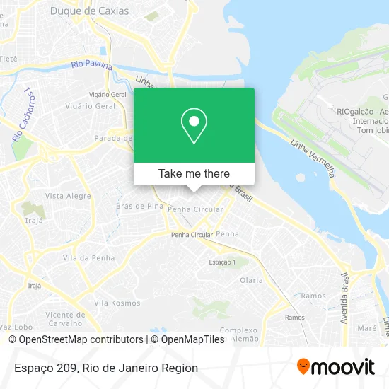 Espaço 209 map