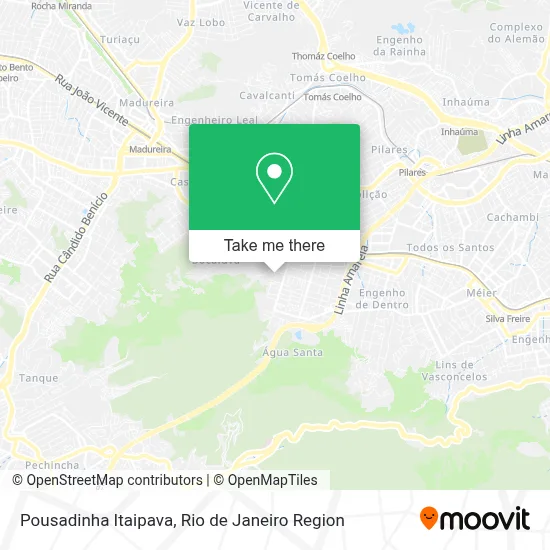 Pousadinha Itaipava map
