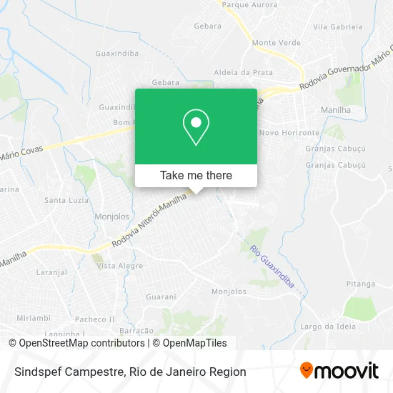 Sindspef Campestre map