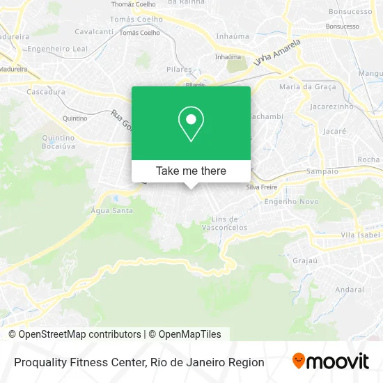 Proquality Fitness Center map