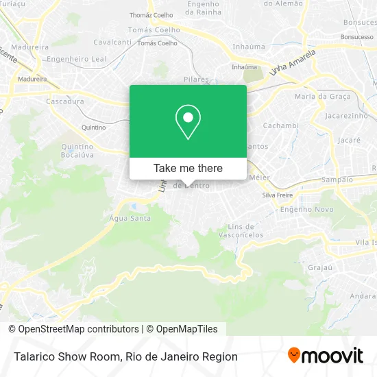 Talarico Show Room map