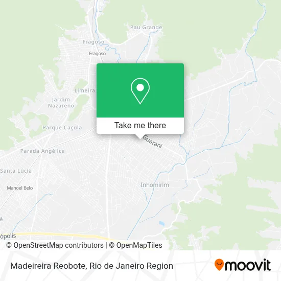 Madeireira Reobote map