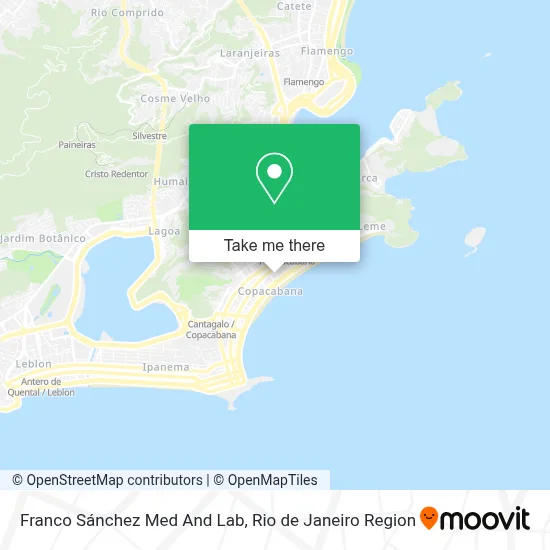 Franco Sánchez Med And Lab map