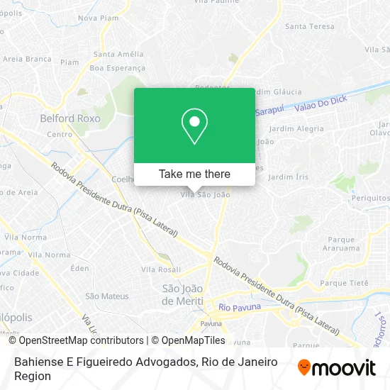 Bahiense E Figueiredo Advogados map