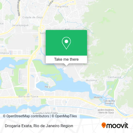 Drogaria Exata map