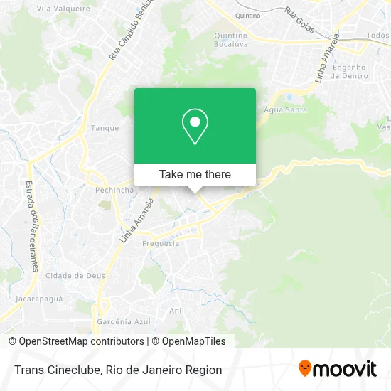 Trans Cineclube map