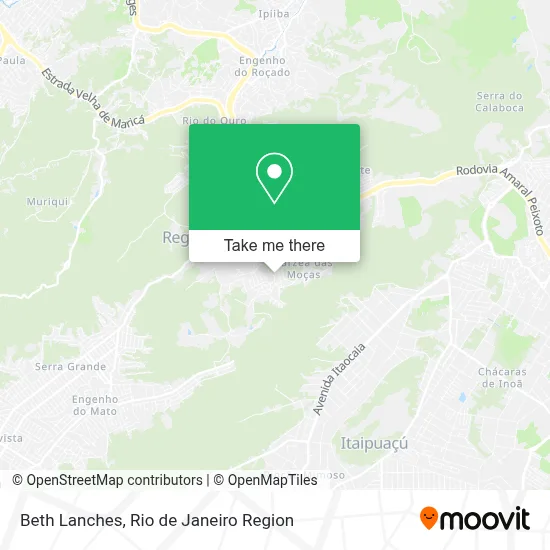 Beth Lanches map