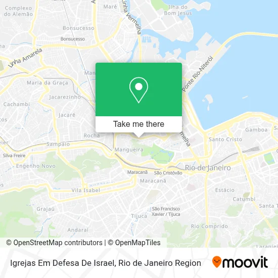 Igrejas Em Defesa De Israel map