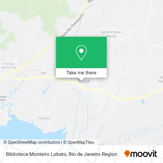 Biblioteca Monteiro Lobato map