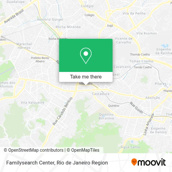 Familysearch Center map