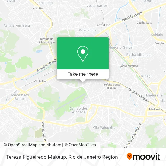 Tereza Figueiredo Makeup map