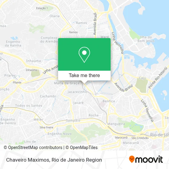 Chaveiro Maximos map