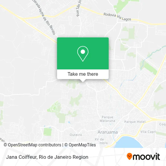 Jana Coiffeur map