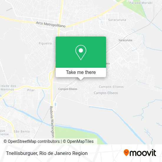 Tnellisburguer map