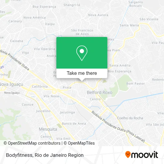 Bodyfitness map