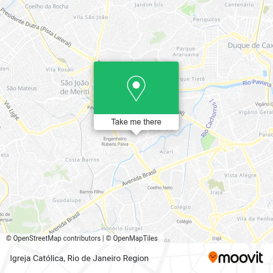 Igreja Católica map