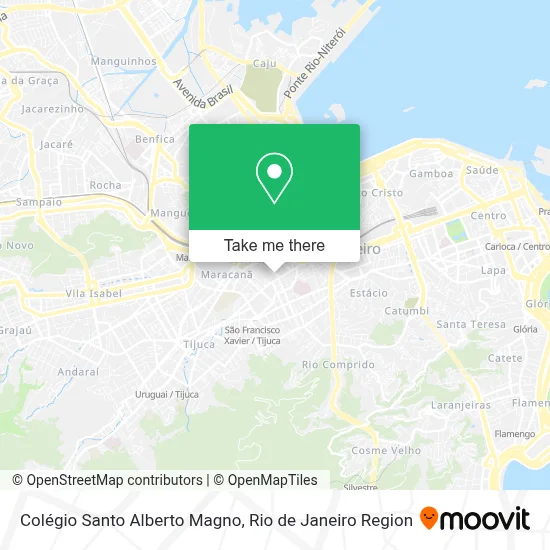 Colégio Santo Alberto Magno map