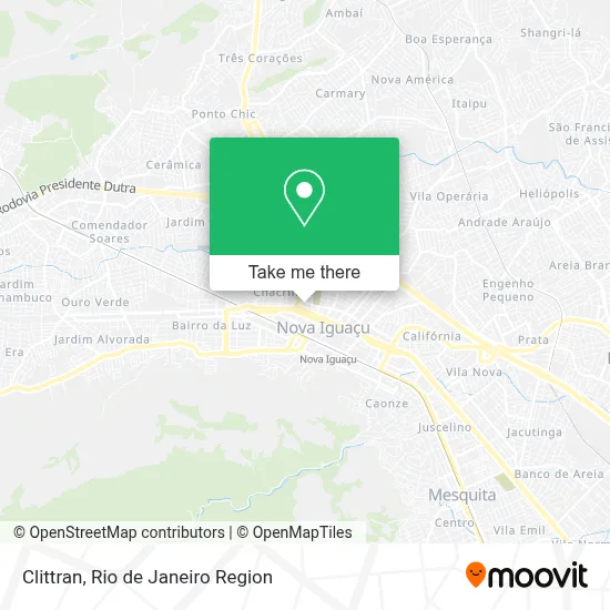 Clittran map